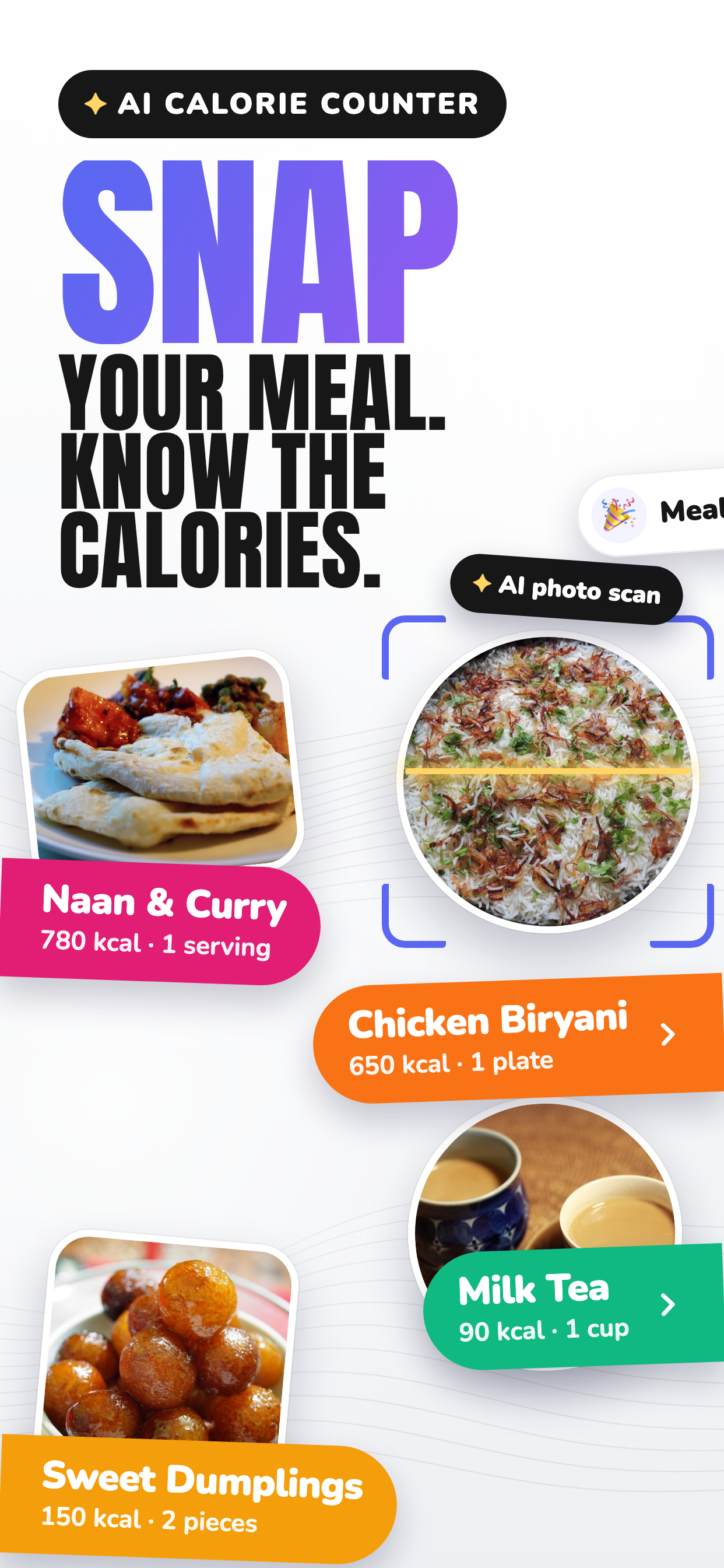 CalorieAI app